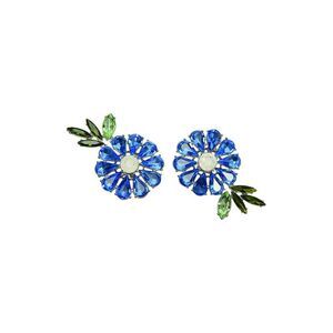 Carolina Herrera Cz Crystal Daisy Earrings
